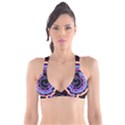 Mandala Art Design Pattern Plunge Bikini Top View1