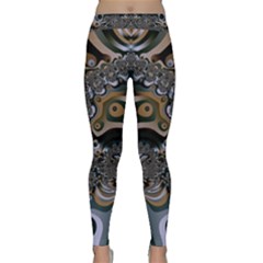 Fractal Art Artwork Design Classic Yoga Leggings by Simbadda