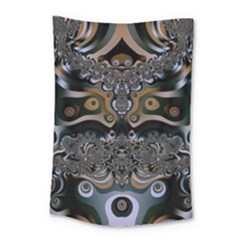 Fractal Art Artwork Design Small Tapestry by Simbadda