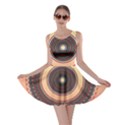 Ornamental Shape Concentric Round Skater Dress View1