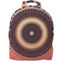 Ornamental Shape Concentric Round Mini Full Print Backpack View1