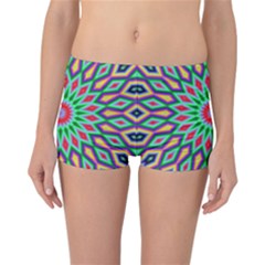 3d Abstract Art Abstract Background Reversible Boyleg Bikini Bottoms by Simbadda