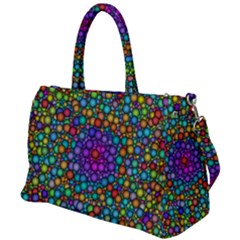 Points Mandala Kaleidoscope Duffel Travel Bag