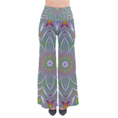 Abstract Art Colorful Texture So Vintage Palazzo Pants by Simbadda