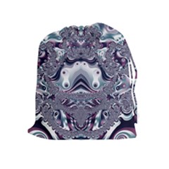 Pattern Fractal Art Artwork Design Drawstring Pouch (xl) by Simbadda