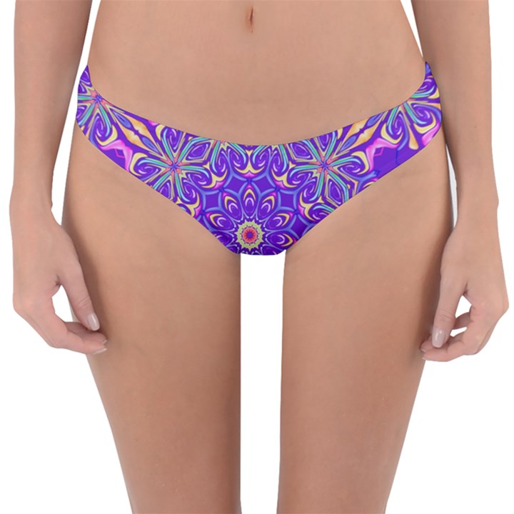 Abstract Art Abstract Background Reversible Hipster Bikini Bottoms