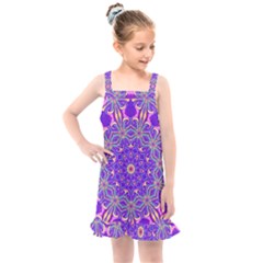 Abstract Art Abstract Background Kids  Overall Dress