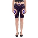 Mandala Art Design Pattern Yoga Cropped Leggings View1