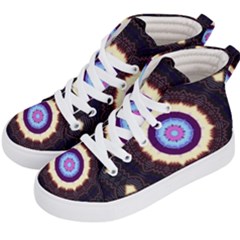 Mandala Art Design Pattern Kid s Hi-top Skate Sneakers