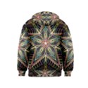 Star Mandala Pattern Design Doodle Kids  Pullover Hoodie View2