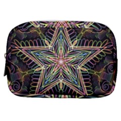 Star Mandala Pattern Design Doodle Make Up Pouch (small)