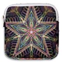 Star Mandala Pattern Design Doodle Mini Square Pouch View1