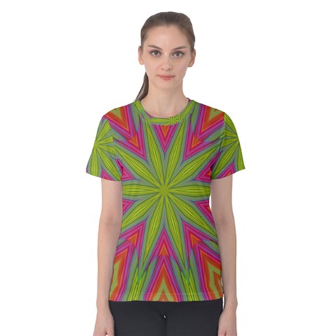 Pattern Art Abstract Art Abstract Background Women s Cotton Tee by Simbadda