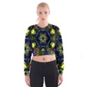 Chakra Art Healing Mandala Cropped Sweatshirt View1