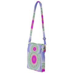 Flower Abstract Floral Multi Function Travel Bag