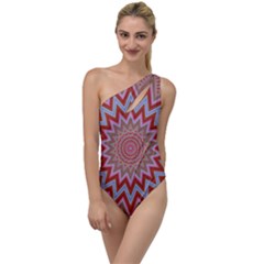 Abstract Art Abstract Background Art Pattern To One Side Swimsuit by Simbadda