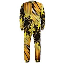 Fractal Art Colorful Pattern Onepiece Jumpsuit (men)  by Simbadda