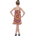 Fractal Kaleidoscope Mandala Kids  Overall Dress View2