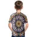 Abstract Art Texture Mandala Kids  Cotton Tee View2