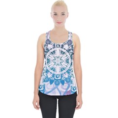 Mandalas Symmetry Meditation Round Piece Up Tank Top by Simbadda