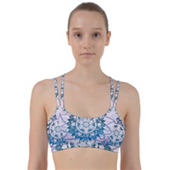 Mandalas Symmetry Meditation Round Line Them Up Sports Bra by Simbadda