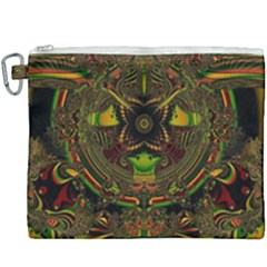 Fractal Art Artwork Design Canvas Cosmetic Bag (xxxl) by Simbadda