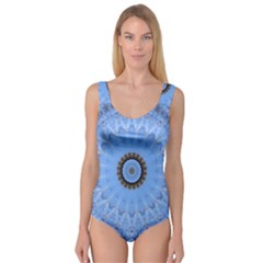 Mandala Graphics Decoration Princess Tank Leotard  by Simbadda