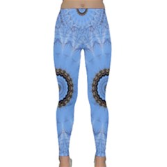 Mandala Graphics Decoration Lightweight Velour Classic Yoga Leggings