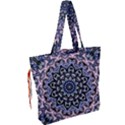 Background Kaleidoscope Abstract Drawstring Tote Bag View2