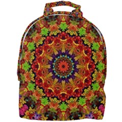 Fractal Mandala Flowers Mini Full Print Backpack