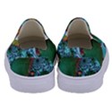 Fractal Art Colorful Pattern Kids  Canvas Slip Ons View4