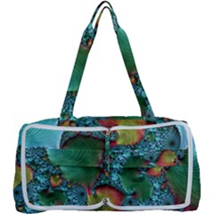 Fractal Art Colorful Pattern Multi Function Bag