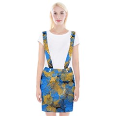 Circle Rings Abstract Optics Braces Suspender Skirt by Simbadda