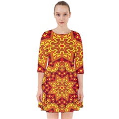 Kaleidoscope Mandala Recreation Smock Dress by Simbadda