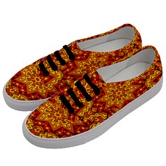 Kaleidoscope Mandala Recreation Men s Classic Low Top Sneakers by Simbadda