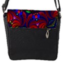 Kaleidoscope Mandala Pattern Flap Closure Messenger Bag (S) View1