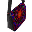 Kaleidoscope Mandala Pattern Flap Closure Messenger Bag (S) View2