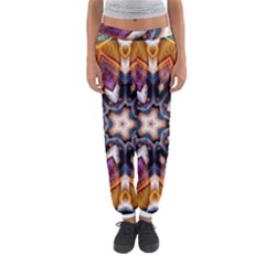 Kaleidoscope Pattern Kaleydograf Women s Jogger Sweatpants by Simbadda