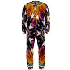 Kaleidoscope Pattern Kaleydograf Onepiece Jumpsuit (men)  by Simbadda