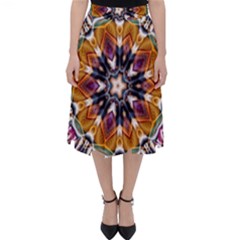 Kaleidoscope Pattern Kaleydograf Classic Midi Skirt