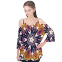 Kaleidoscope Pattern Kaleydograf Flutter Tees View1