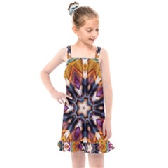 Kaleidoscope Pattern Kaleydograf Kids  Overall Dress