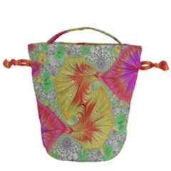 Fractal Artwork Fractal Artwork Drawstring Bucket Bag