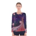 Fractal Art Artwork Design Women s Long Sleeve Tee View1