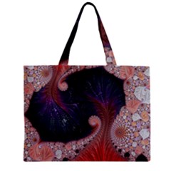 Fractal Art Artwork Design Zipper Mini Tote Bag