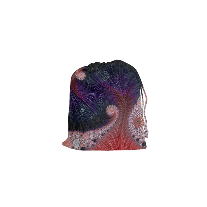 Fractal Art Artwork Design Drawstring Pouch (XS)