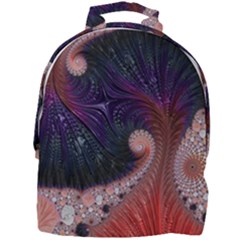 Fractal Art Artwork Design Mini Full Print Backpack by Simbadda