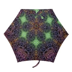 Mandala Carpet Pattern Geometry Mini Folding Umbrellas by Simbadda