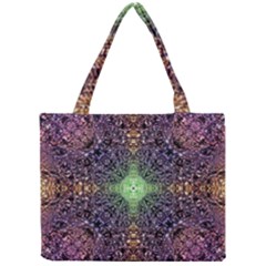 Mandala Carpet Pattern Geometry Mini Tote Bag