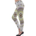 Mandala Fractal Decorative Lightweight Velour Leggings View3